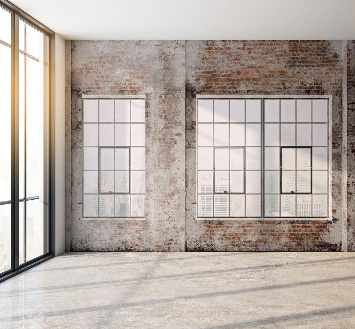 Papier peint panoramique Loft Indus