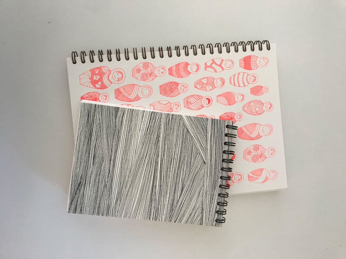 Cahier A5 + Bloc notes A6