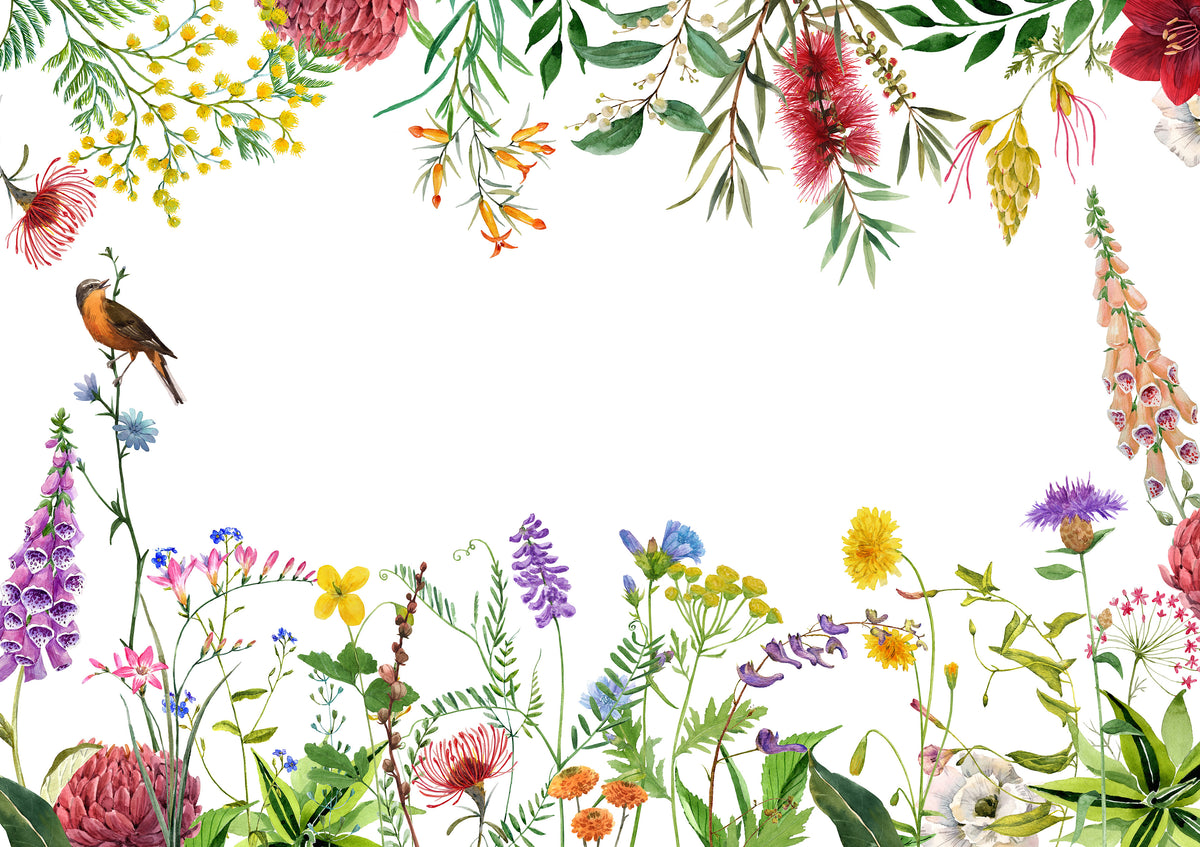 Digitalis L panoramic wallpaper