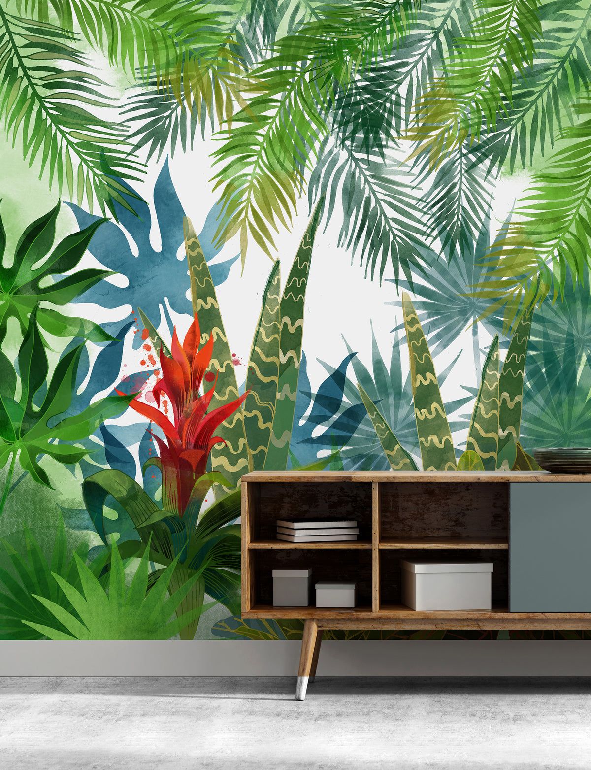 Papier peint panoramique Petite Jungle