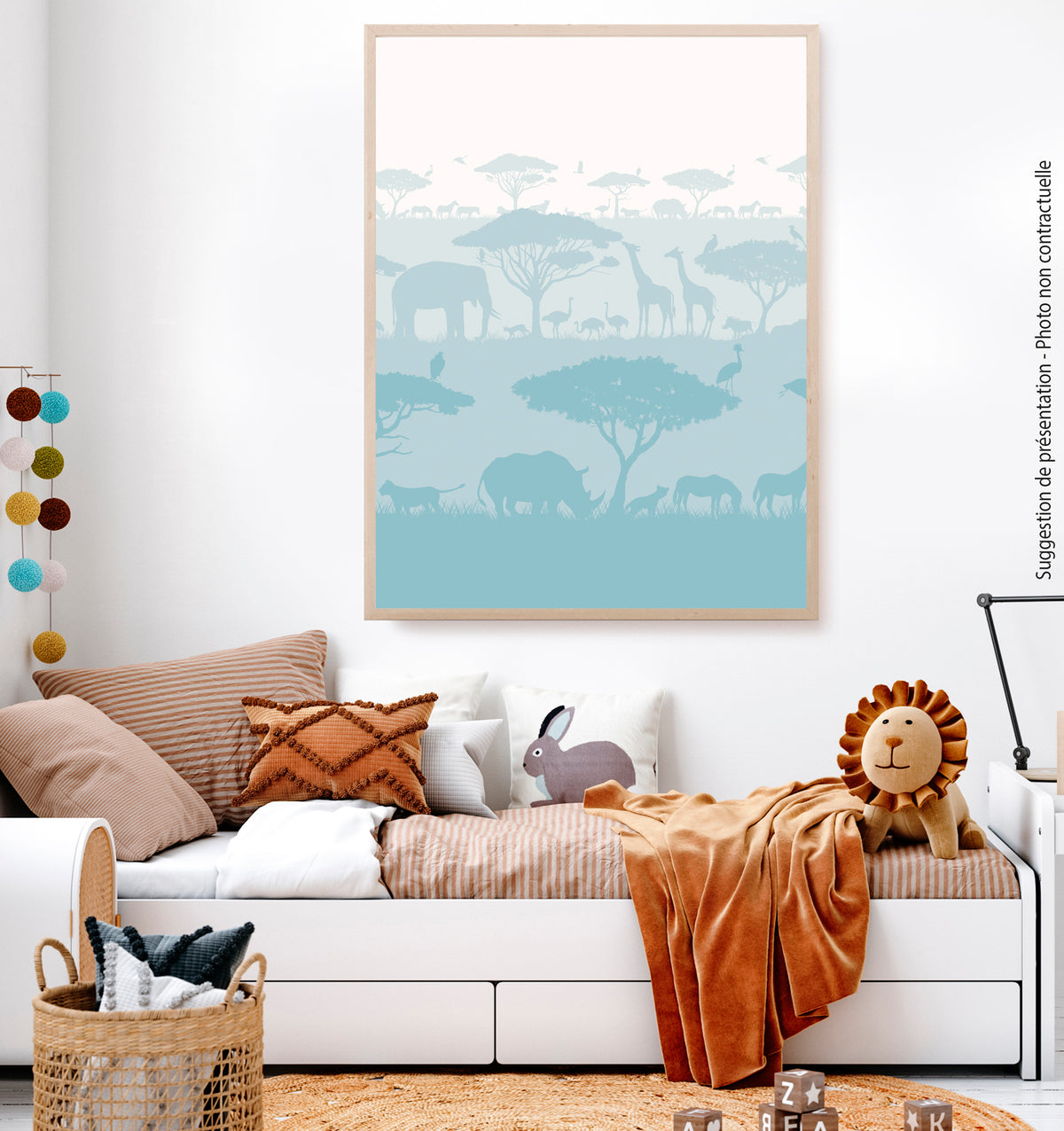 Savannah Adhesive Poster 