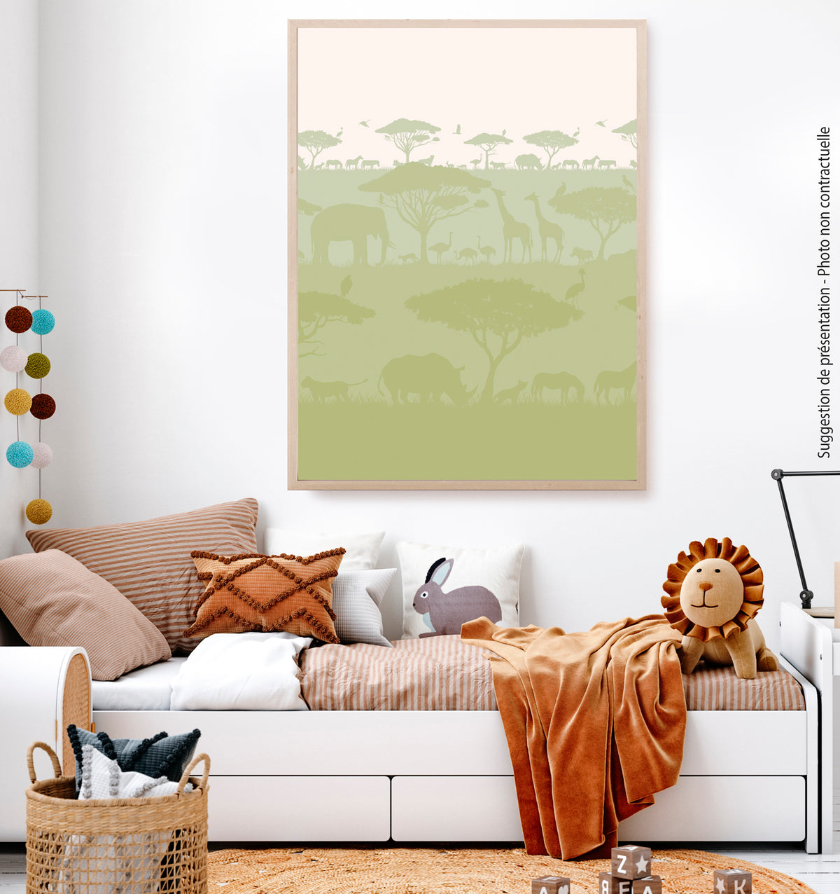 Savannah Adhesive Poster 