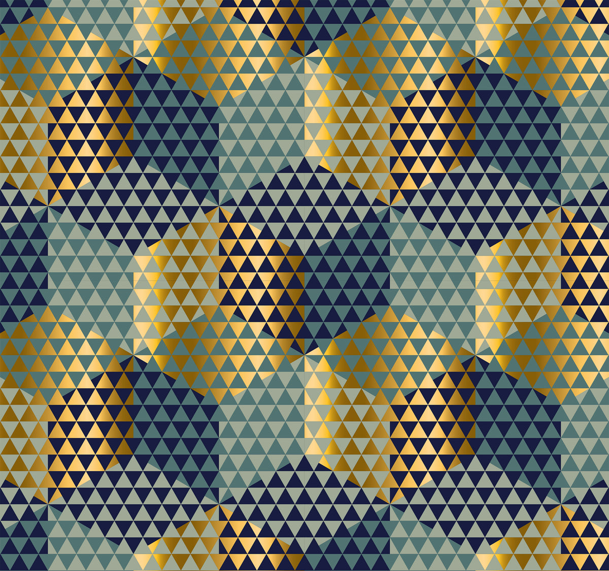 Graphic Chic Panoramic Wallpaper