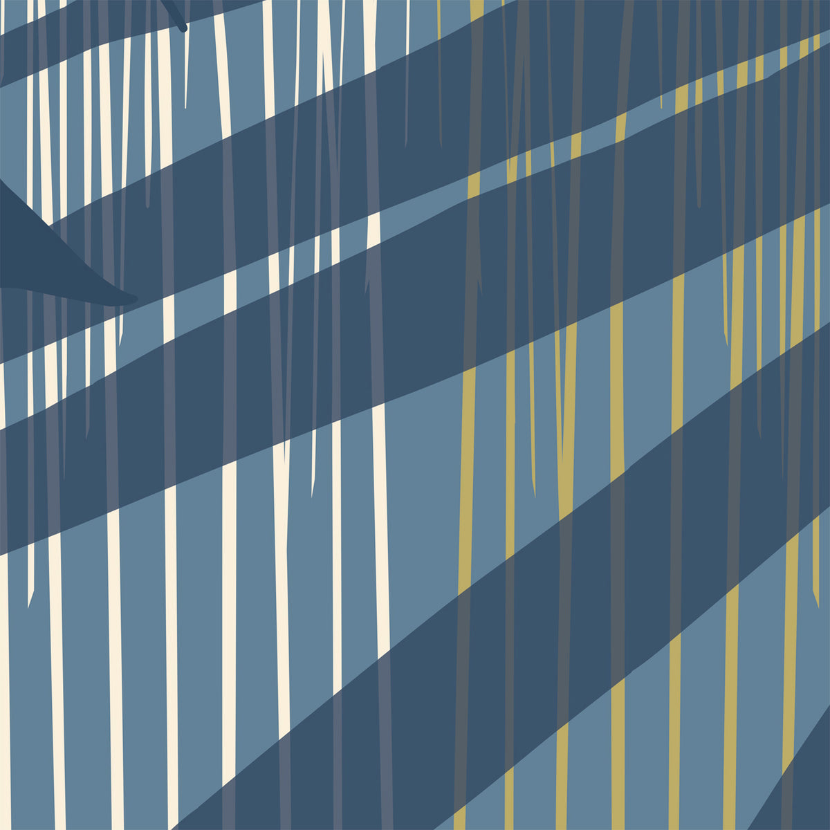 Papier peint panoramique Blue Mood