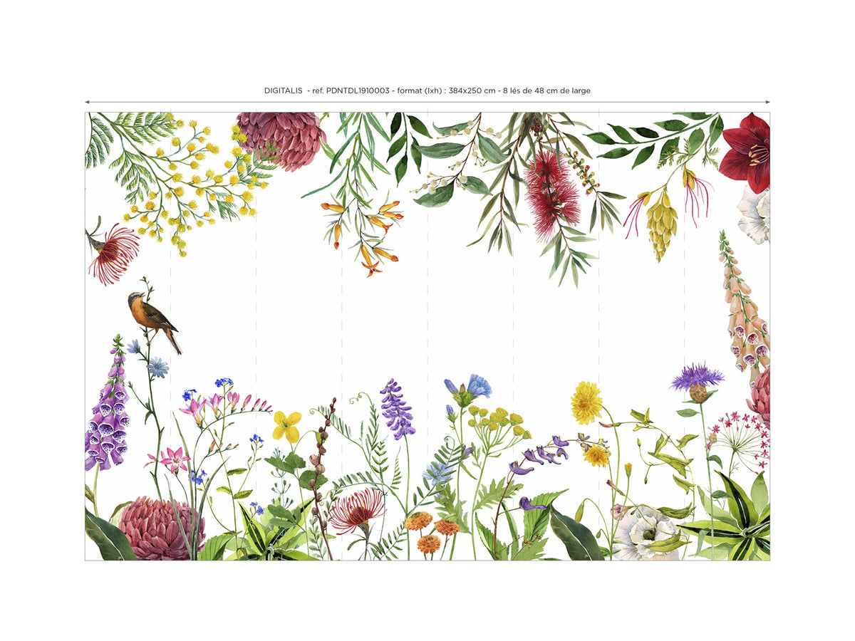 Papier peint panoramique Digitalis