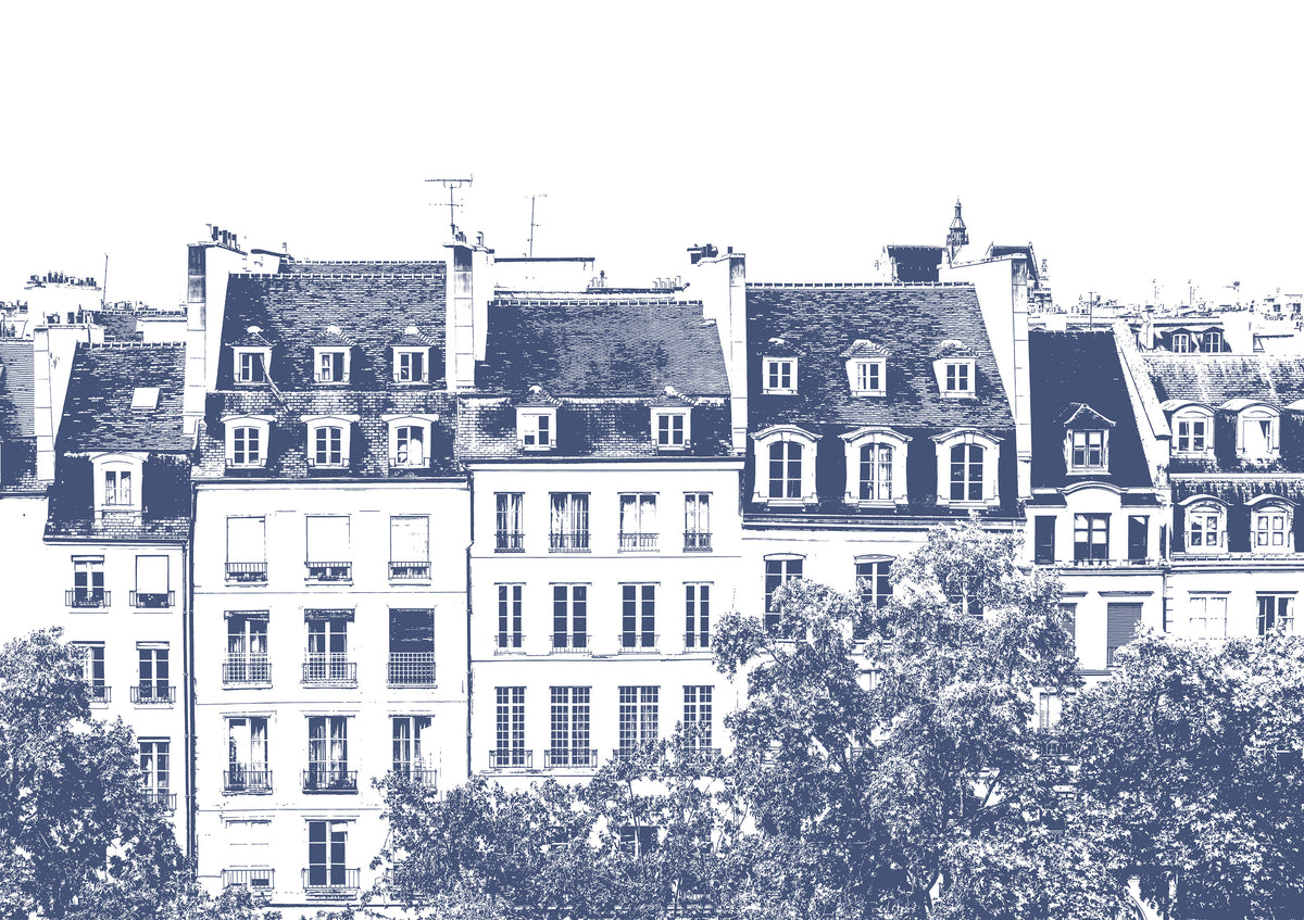 Papier peint panoramique Grands Boulevards