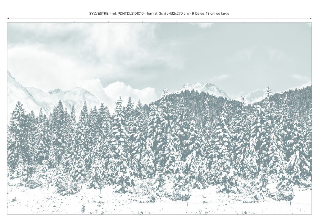 Papier peint panoramique Sylvestre