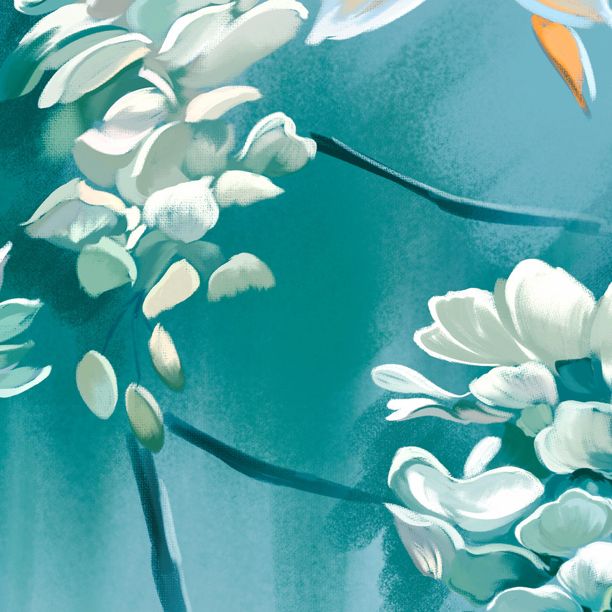 Papier peint panoramique Wisteria
