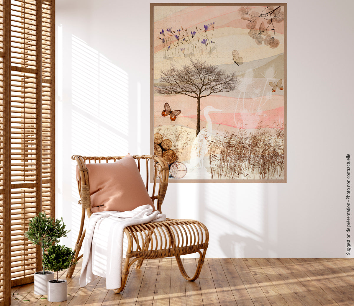 Poster adhésif Natura