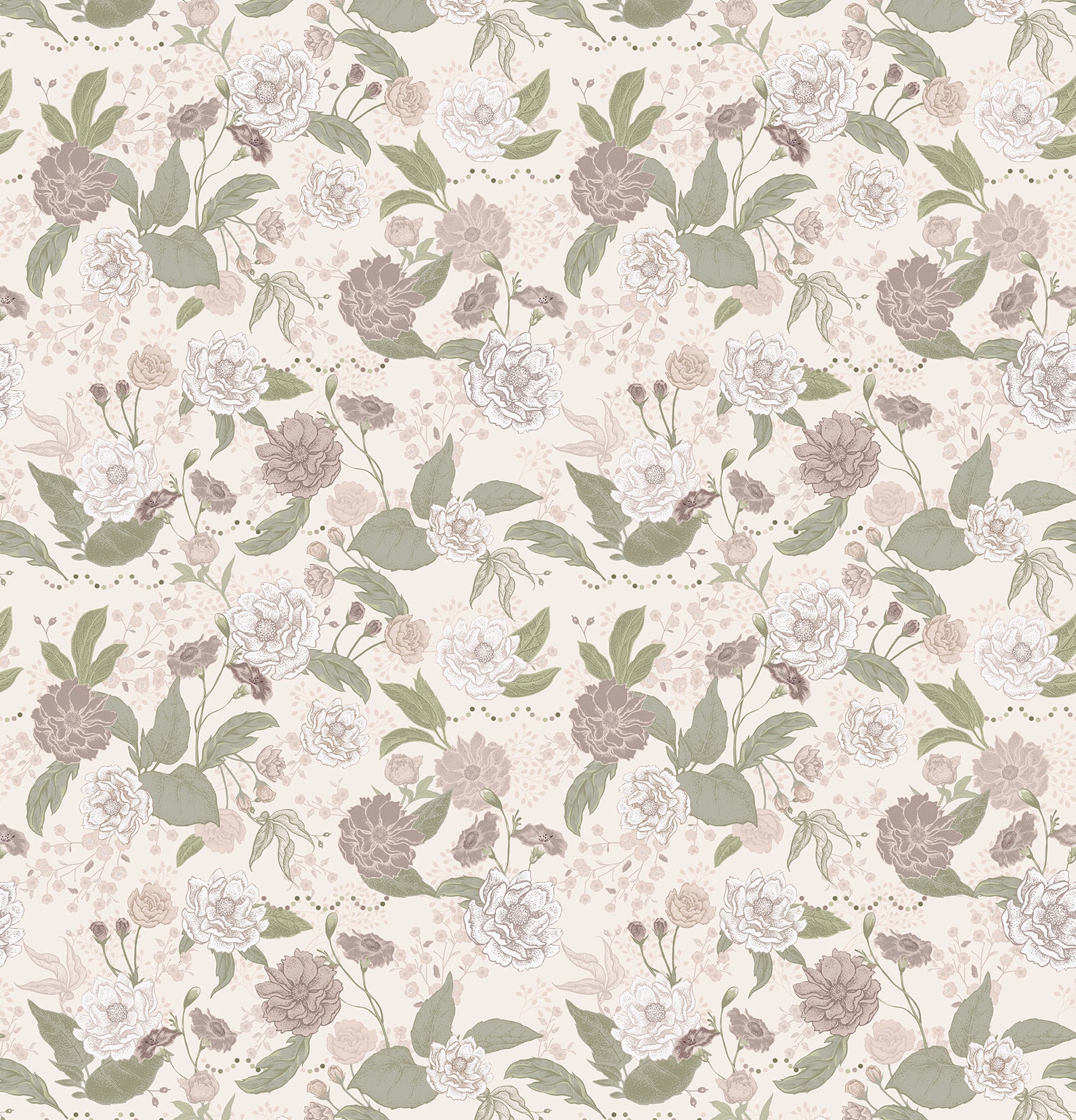 Hortense panoramic wallpaper
