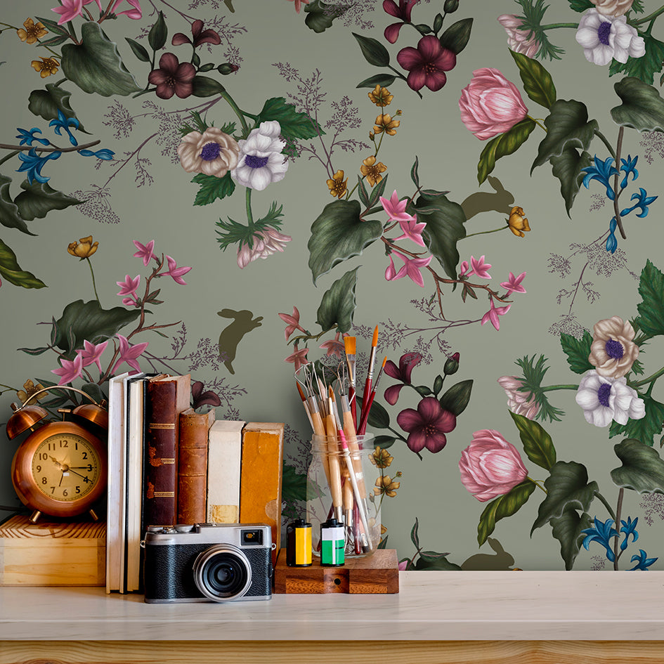 Kitsch Forestier panoramic wallpaper
