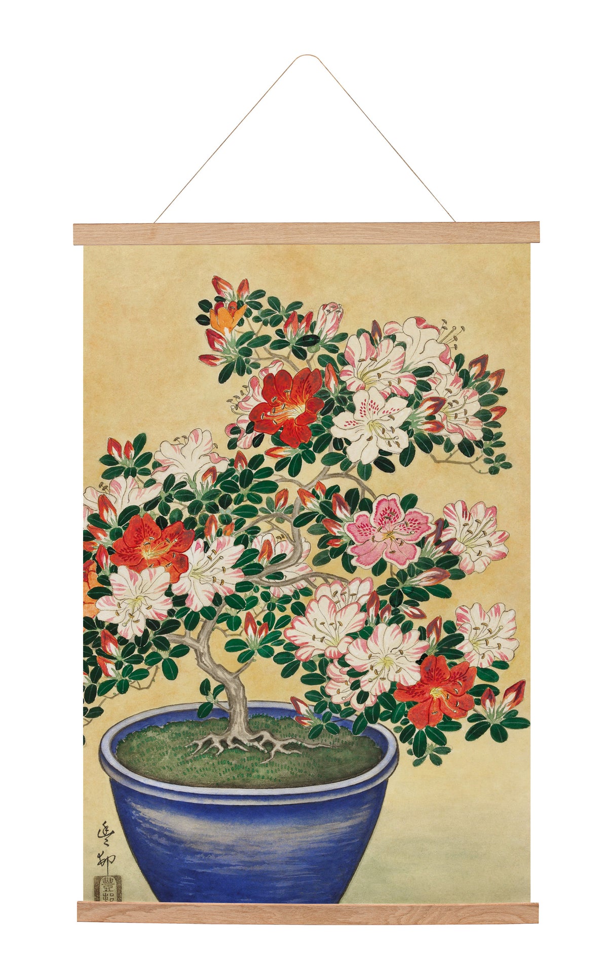 Hanging Canvas Chinese Manchu Woman