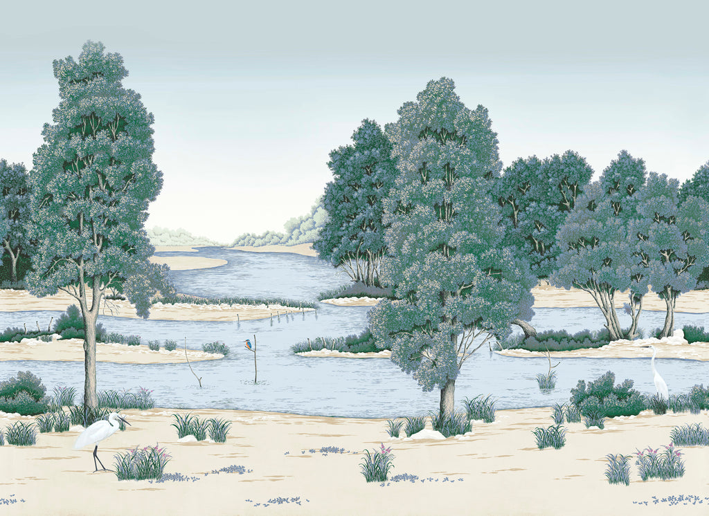 Papier peint panoramique Loire éphémère L
