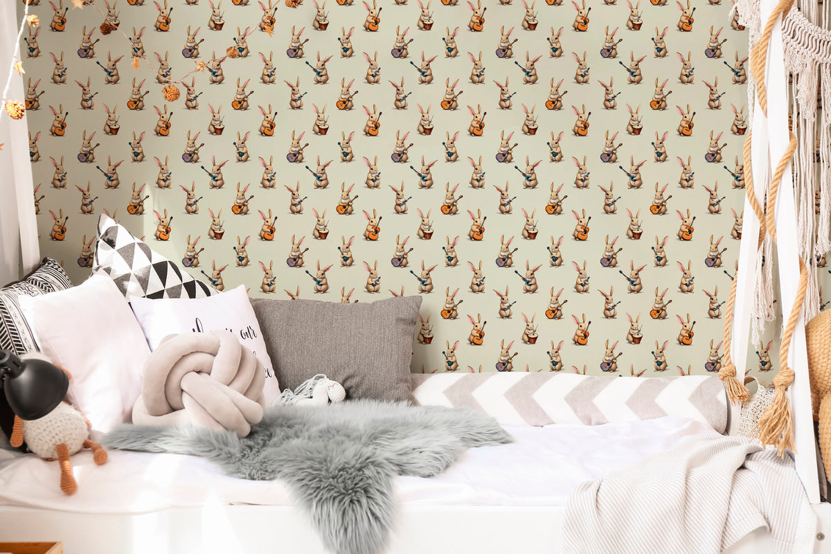 Wallpaper - Musical Rabbits