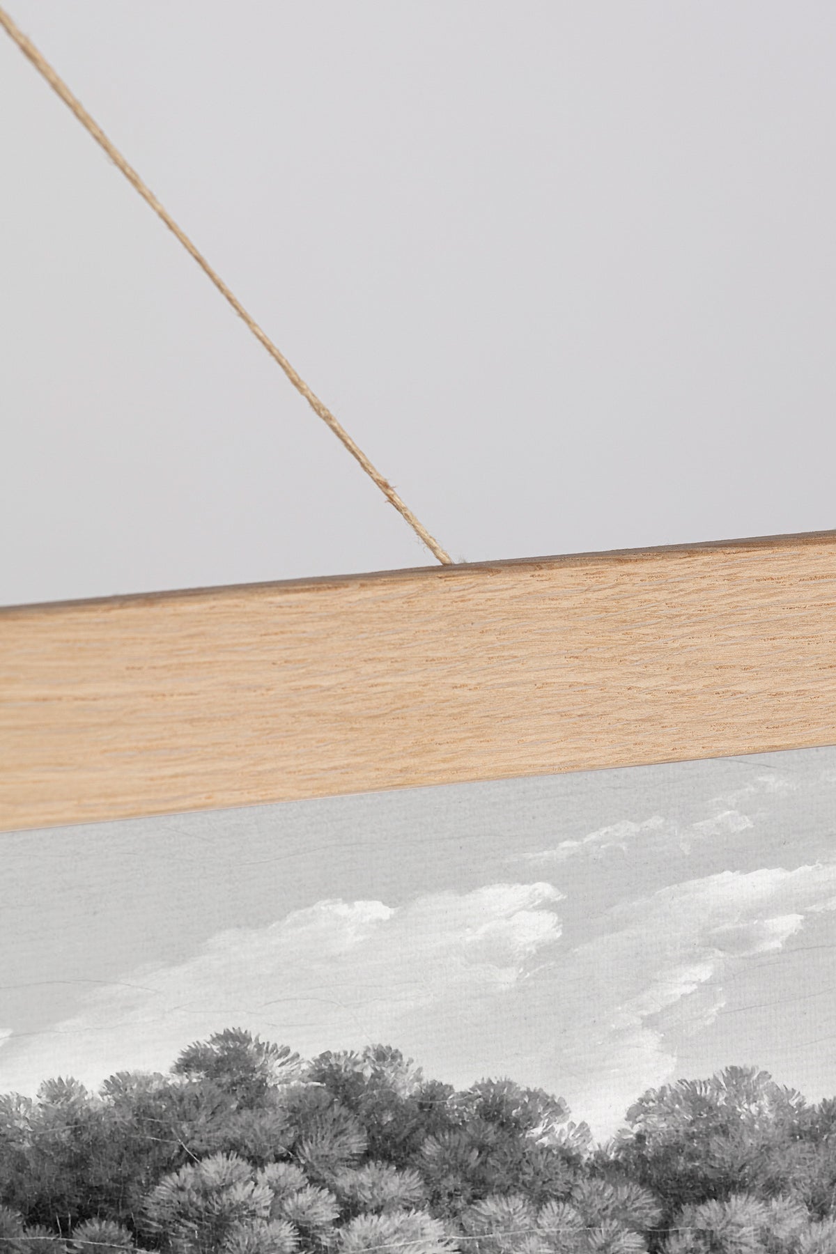 Hanging canvas Tosca Grey