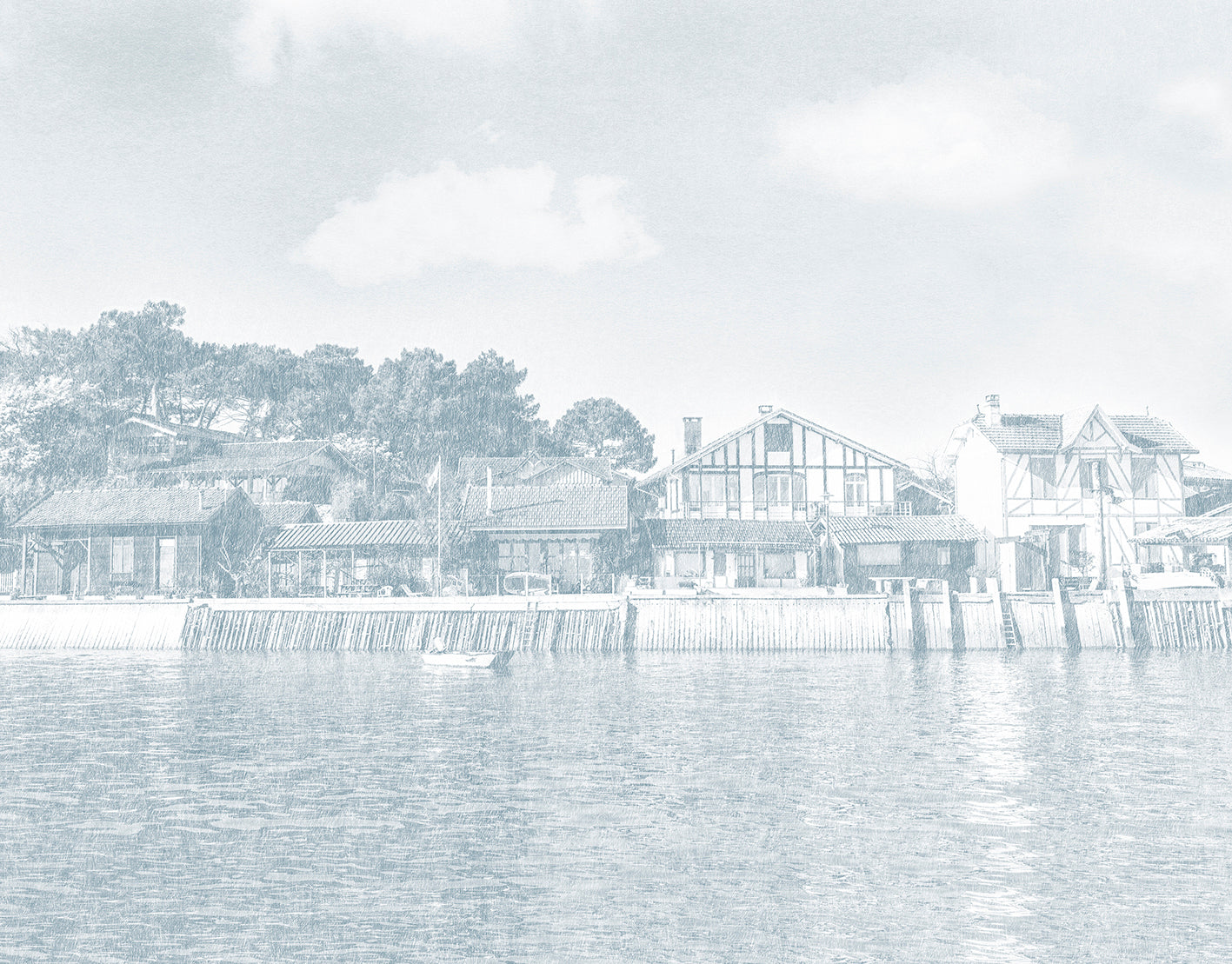 Papier peint panoramique Presqu'Île
