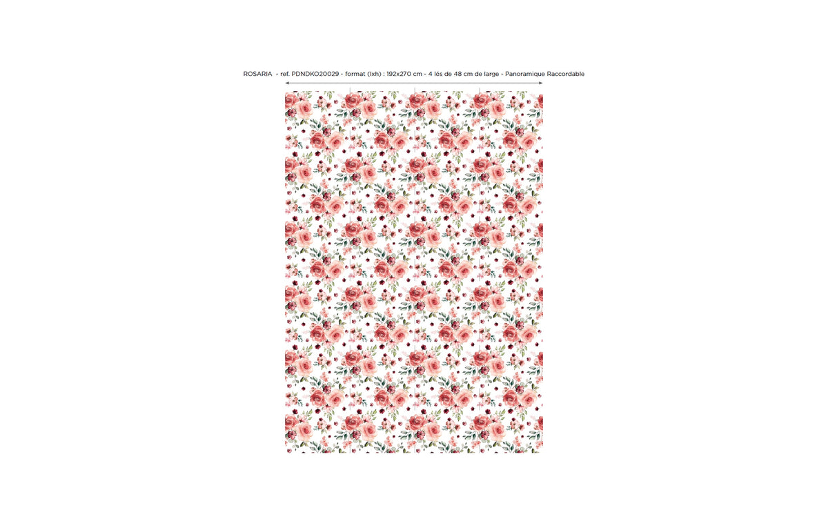 Papier peint panoramique Rosaria