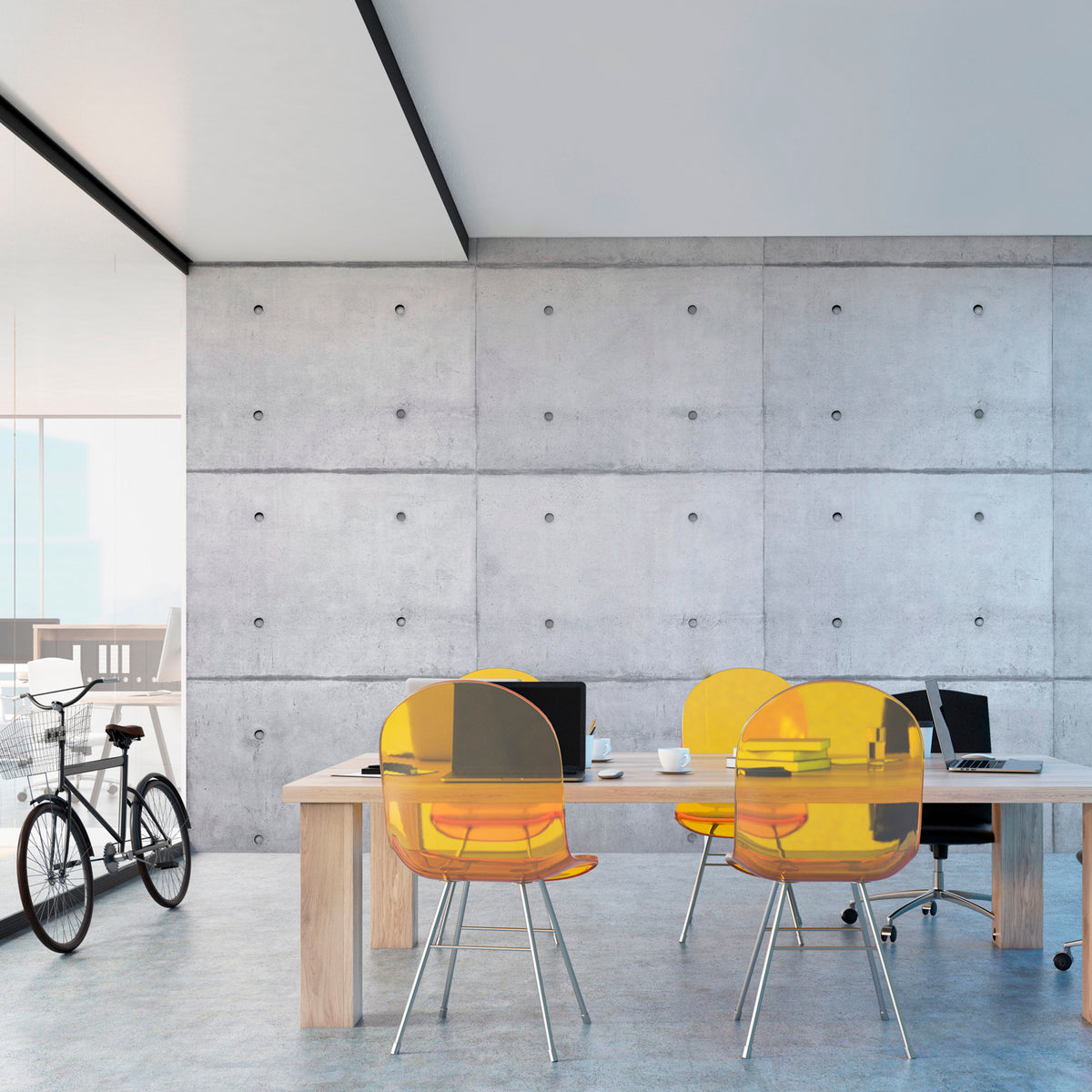 Papier peint panoramique Loft Béton