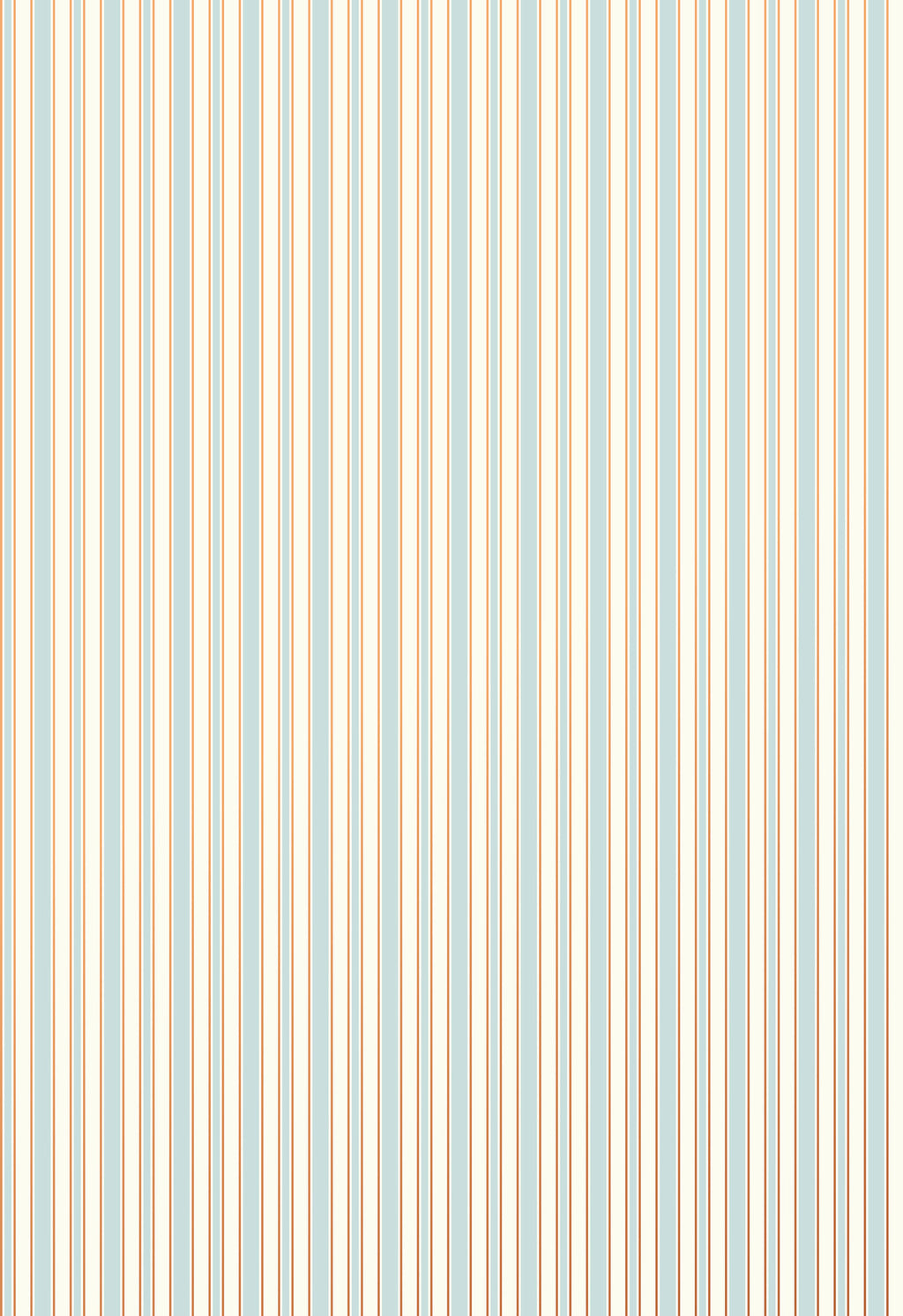Papier peint à rayures Raphaël - Bleu or