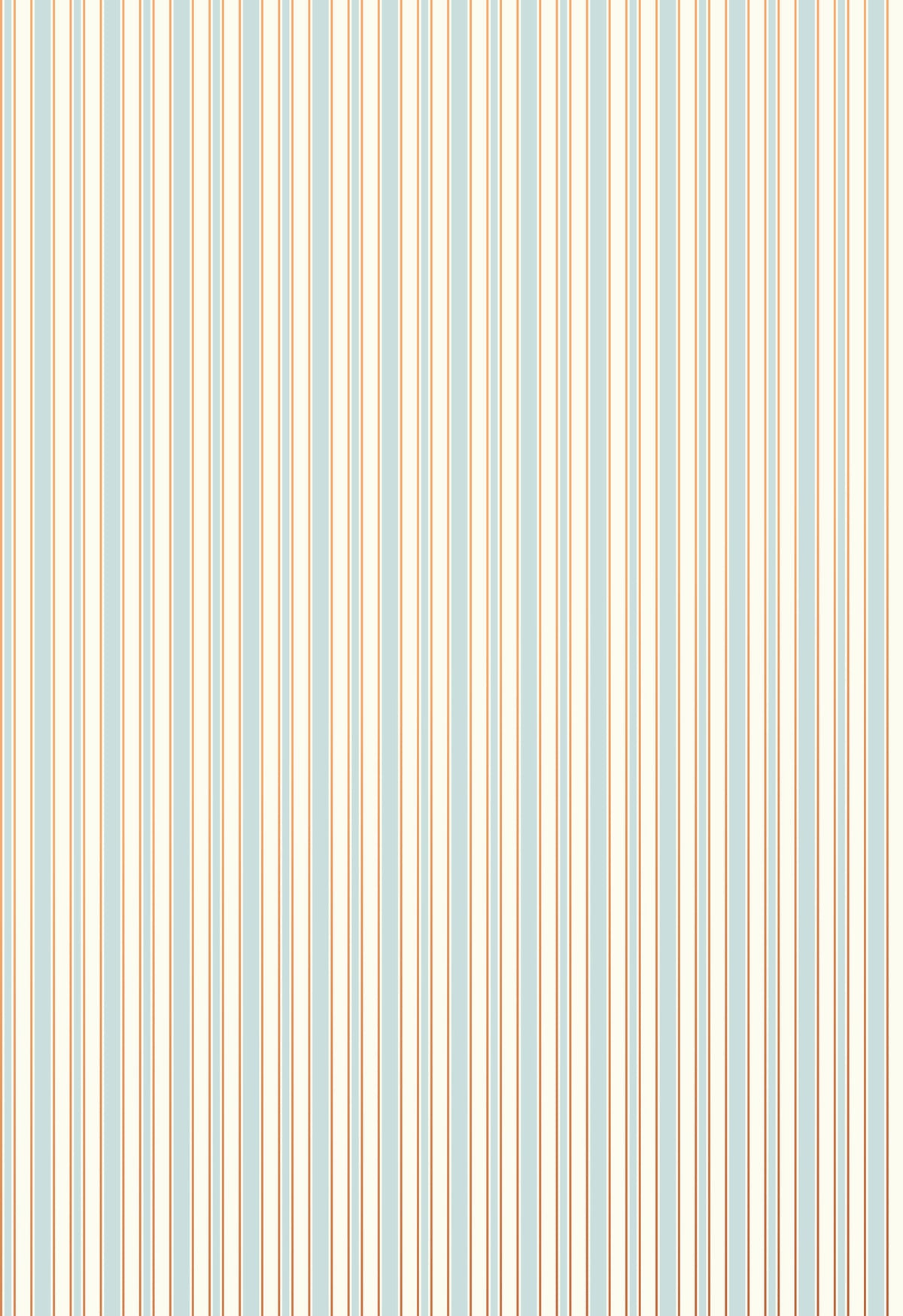 Papier peint à rayures Raphaël - Bleu or