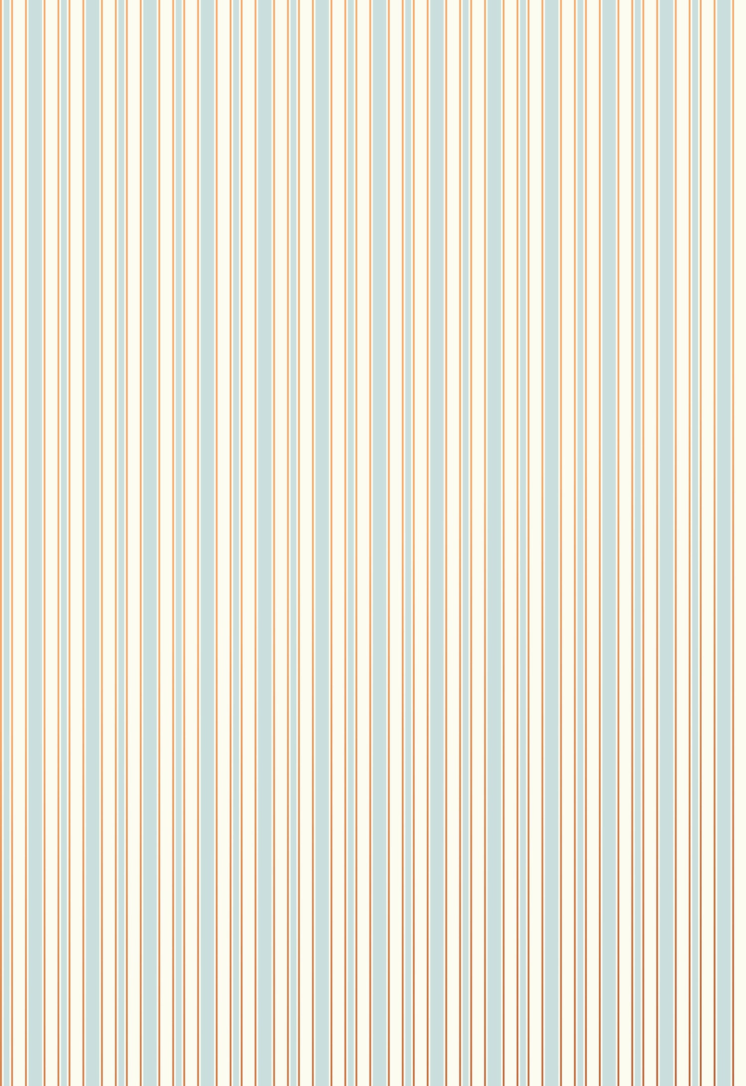 Papier peint à rayures Raphaël - Bleu or