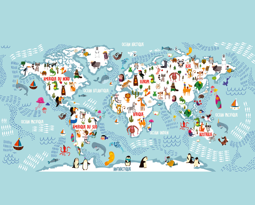 Papier peint panoramique Wonderful Planet
