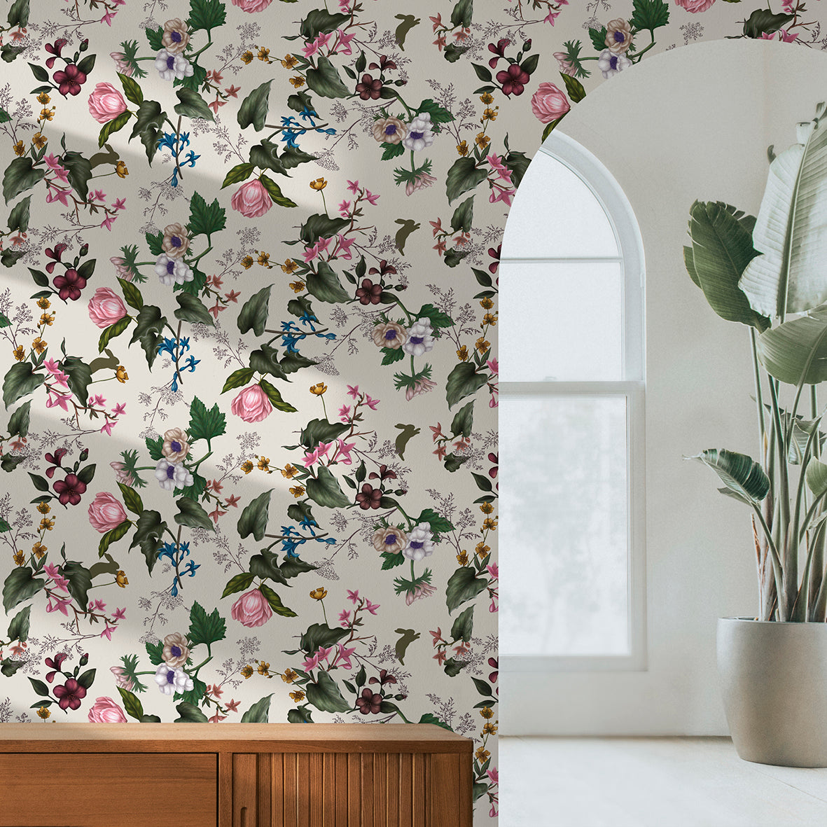 Kitsch Forestier panoramic wallpaper