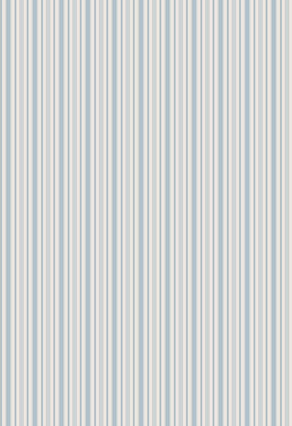 Papier peint à rayures Auguste - Bleu