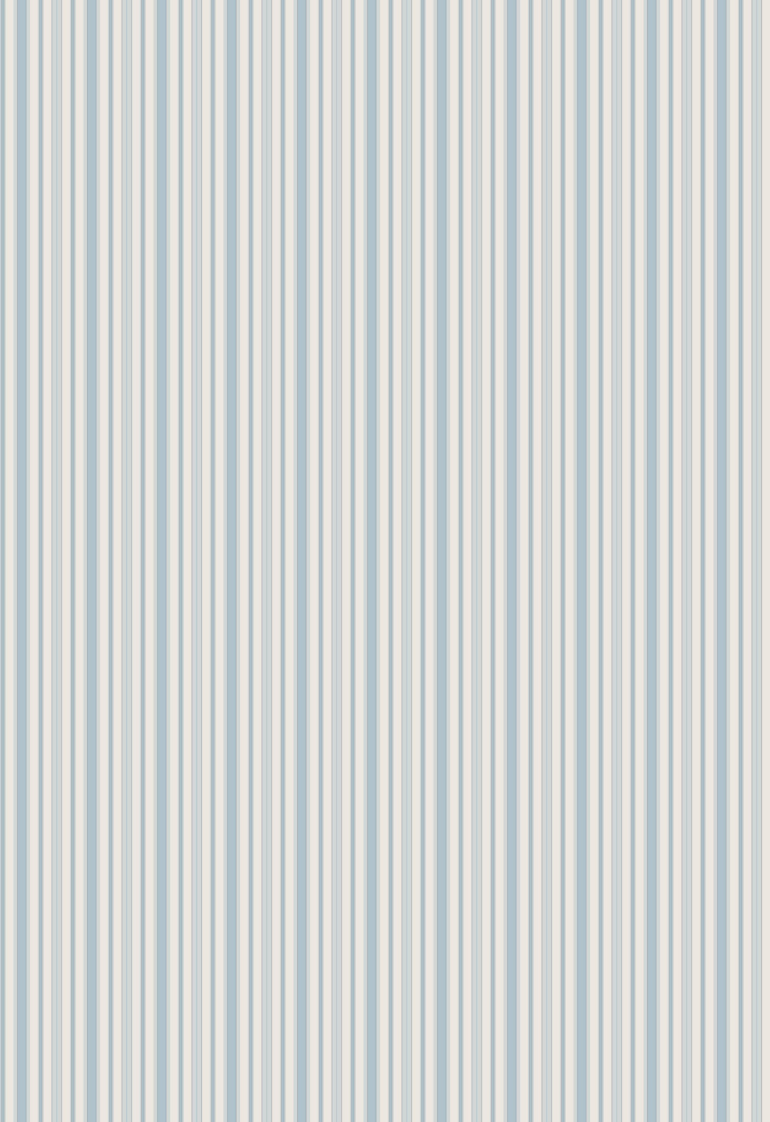 Papier peint à rayures Auguste - Bleu