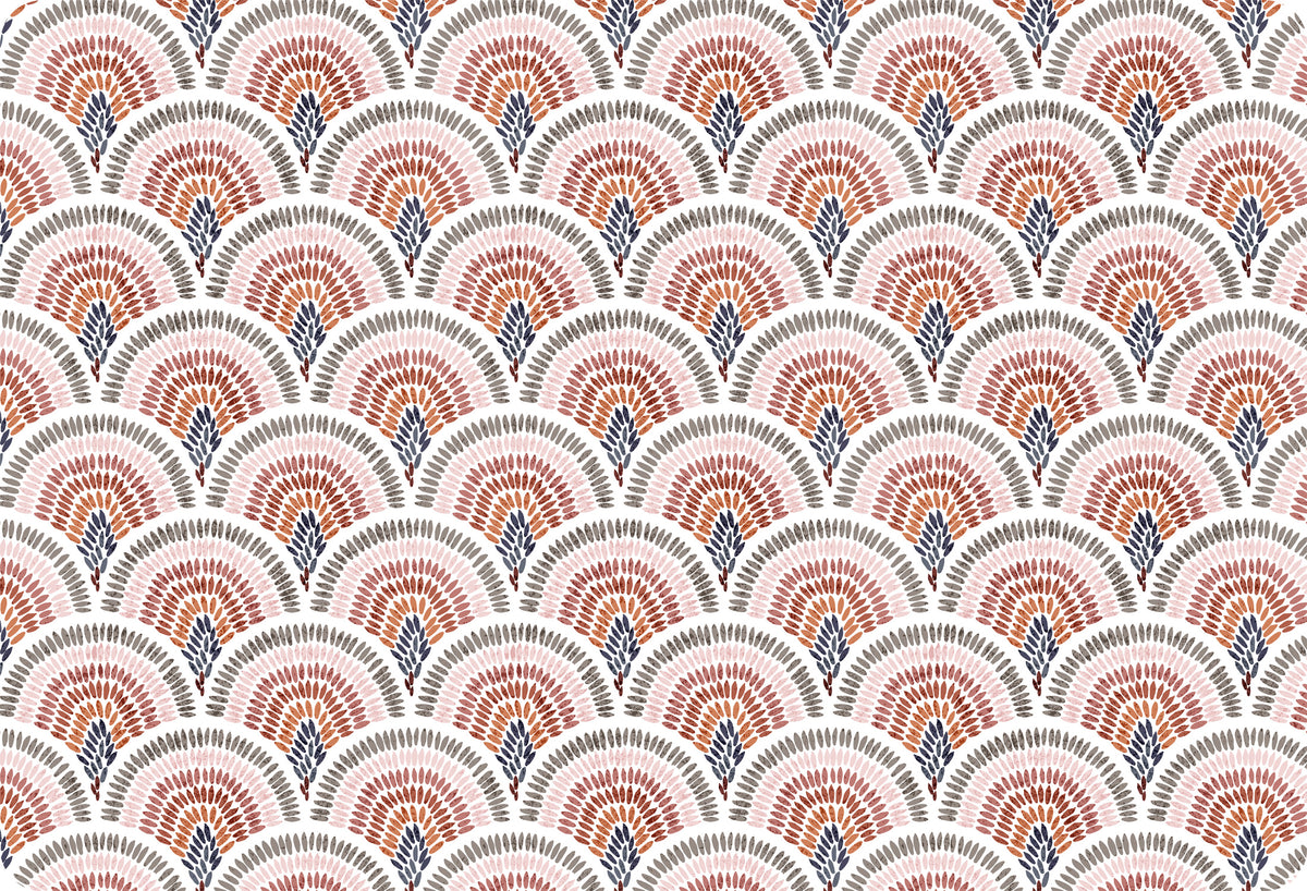 Rainbow patch placemat