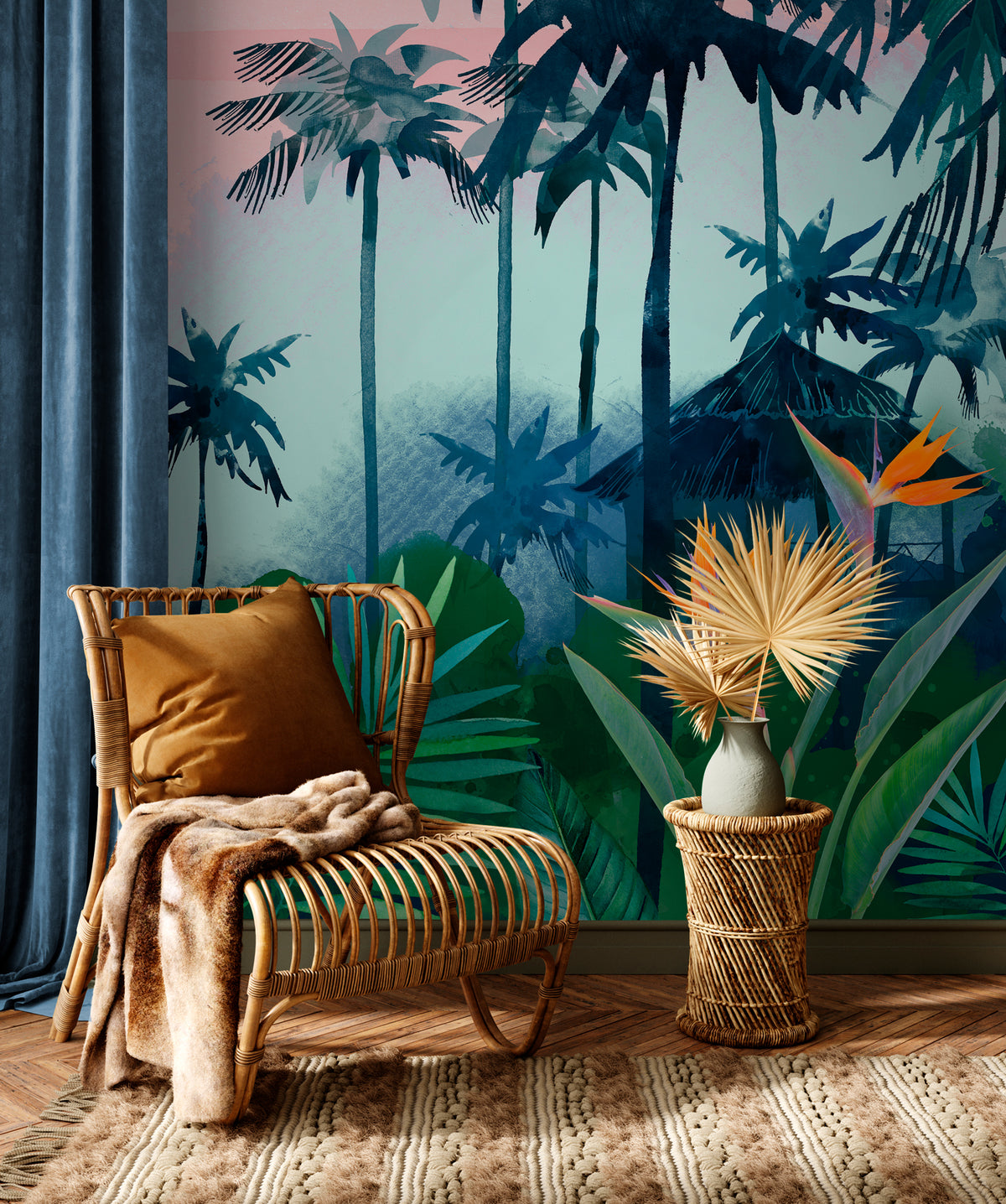 Papier peint panoramique Tropical Mood
