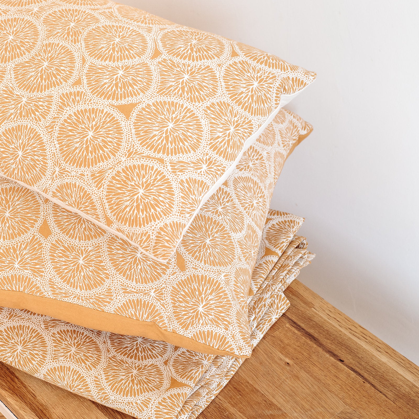 Housse de coussin rectangle - 34 caramel