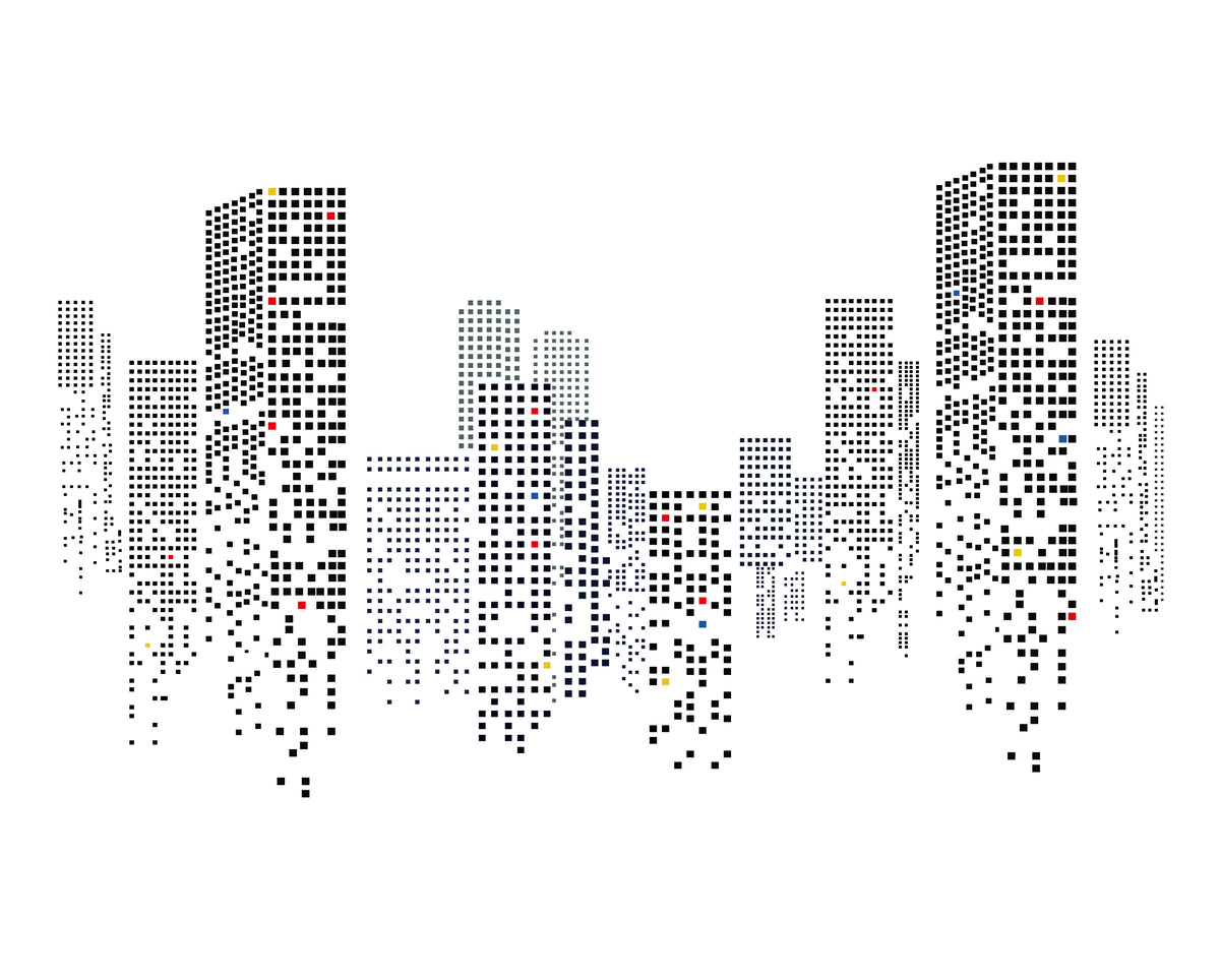 Papier peint panoramique City Lights