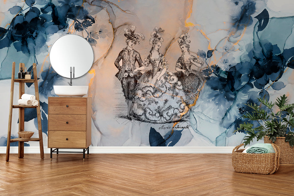Papier peint panoramique Marie-Antoinette XL