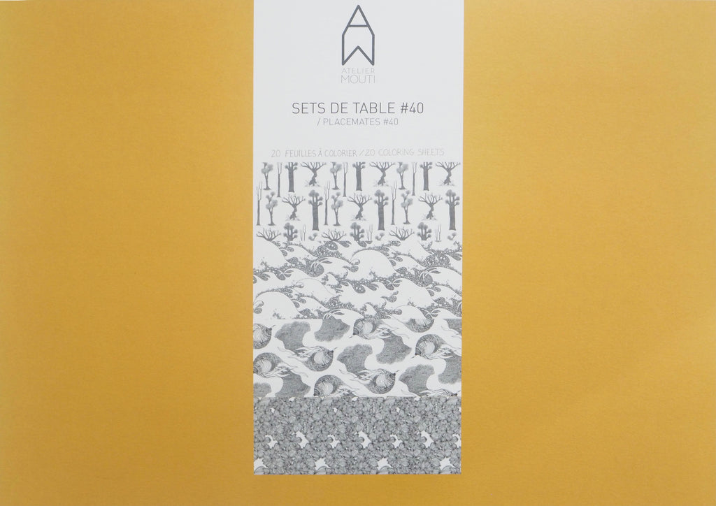 Set de table papier 40 mixte