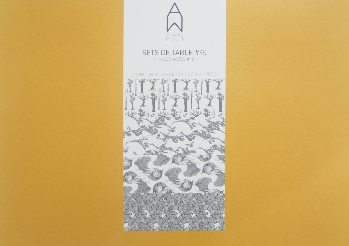 Set de table papier 40 mixte