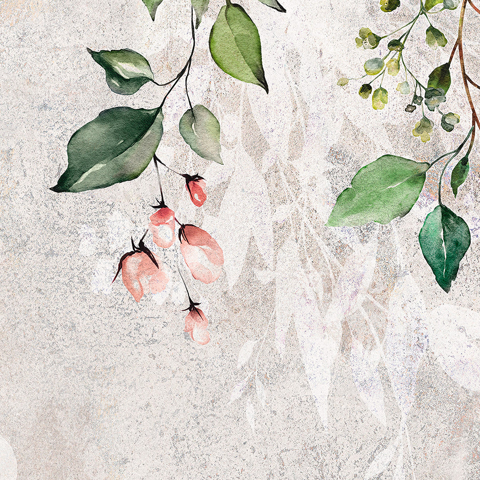 Papier peint panoramique Jardin D'Antan