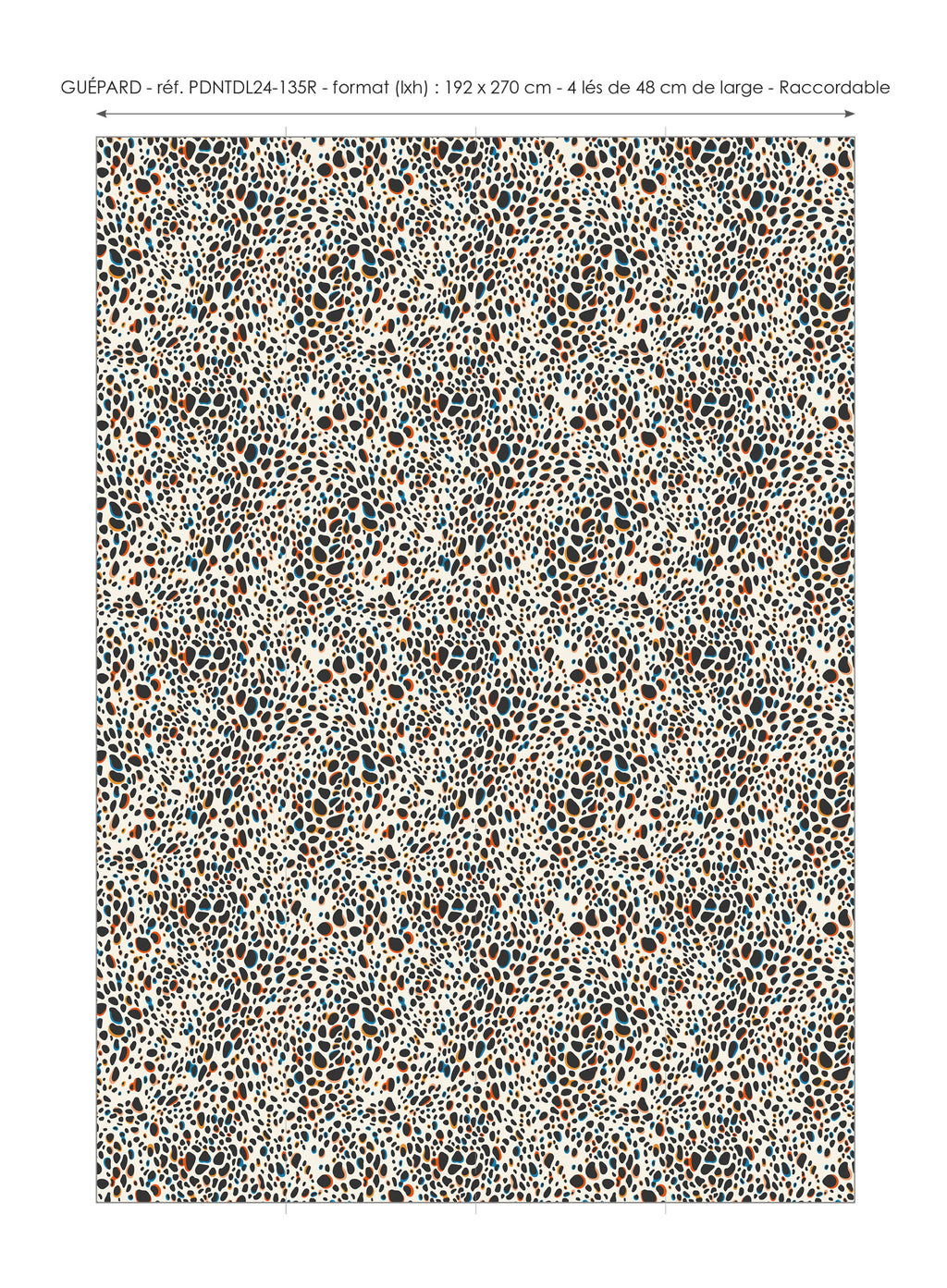 Papier peint panoramique Guépard