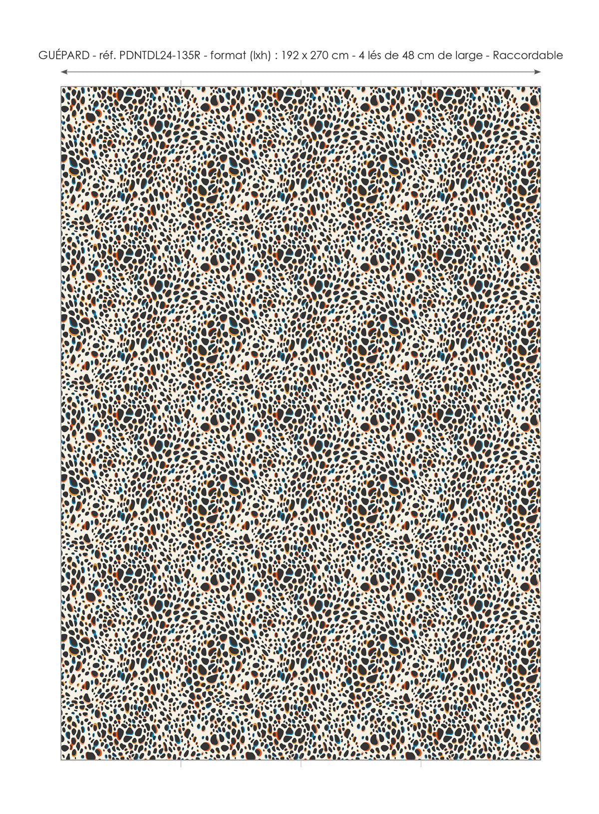 Papier peint panoramique Guépard