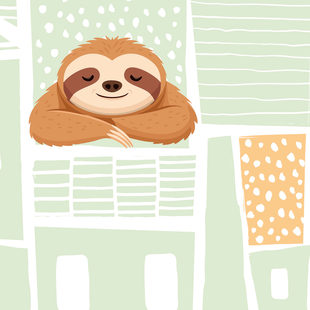 Papier peint Le Paresseux