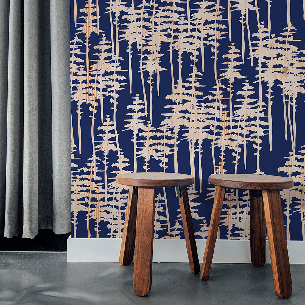 Spruce panoramic wallpaper