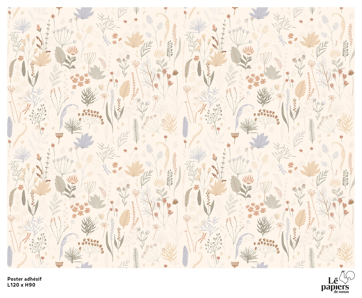 Sidonie adhesive poster 