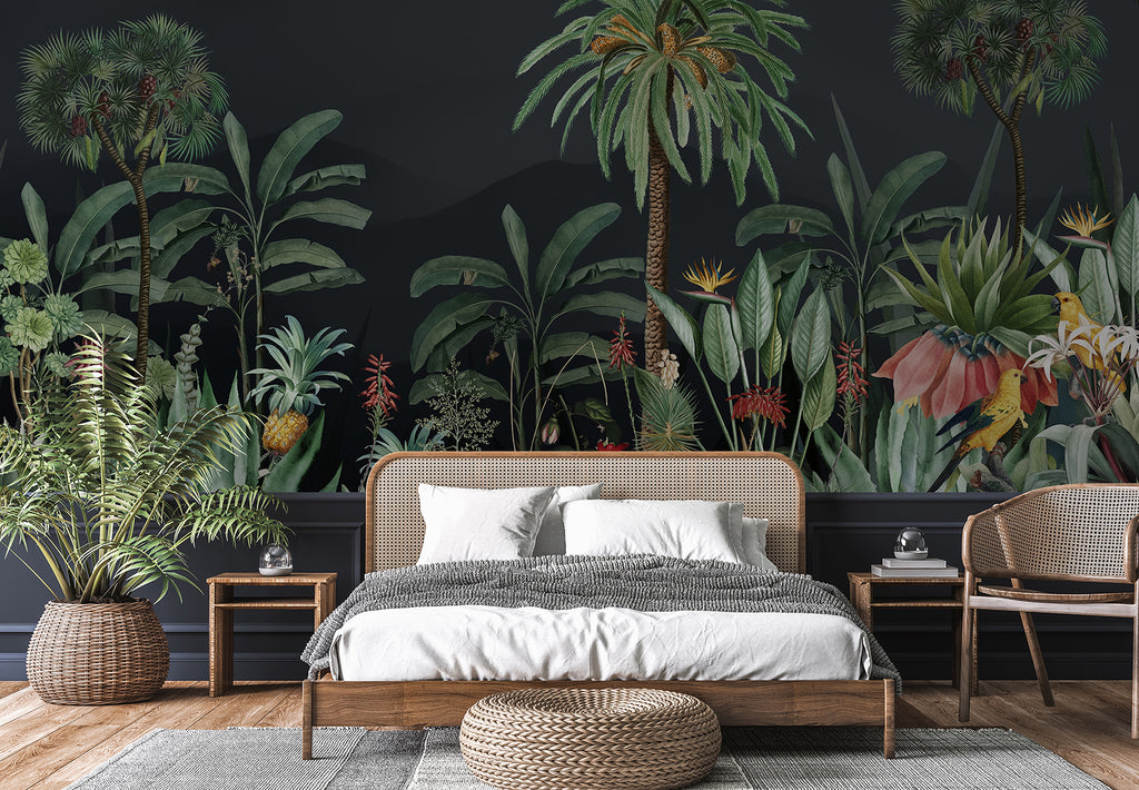 Panoramic wallpaper Night in Bali