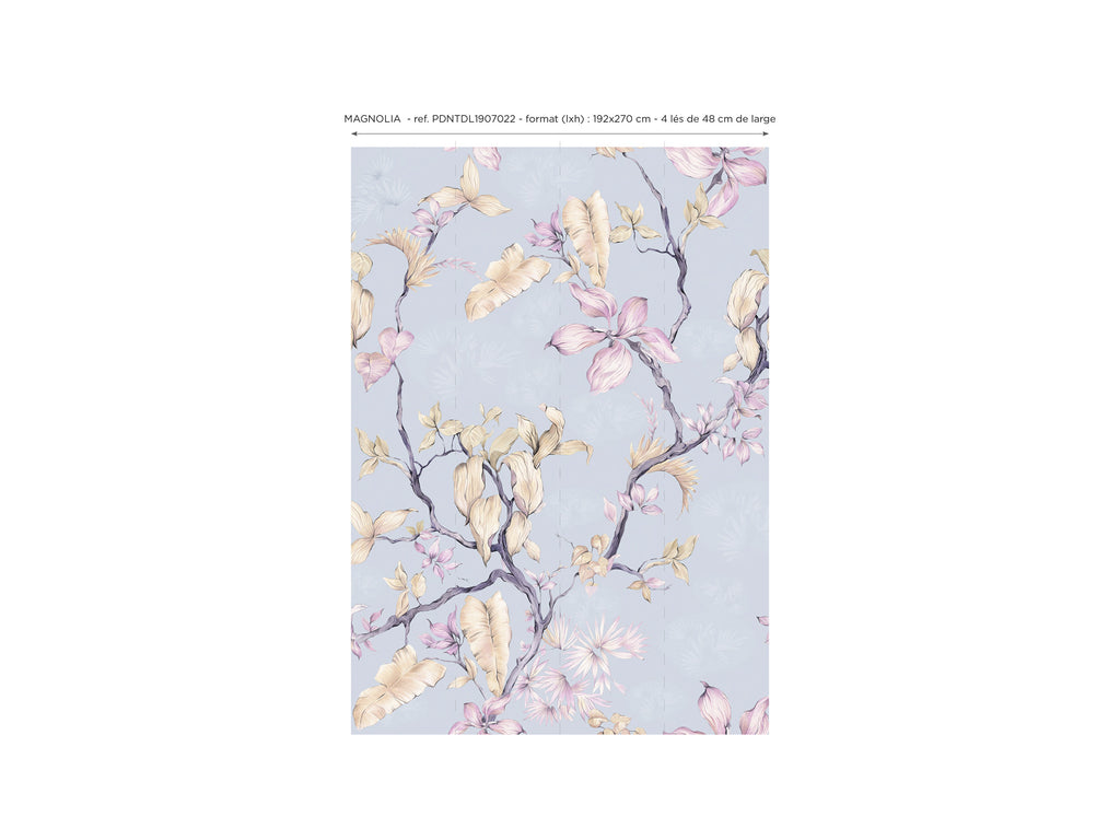Papier peint panoramique Magnolia