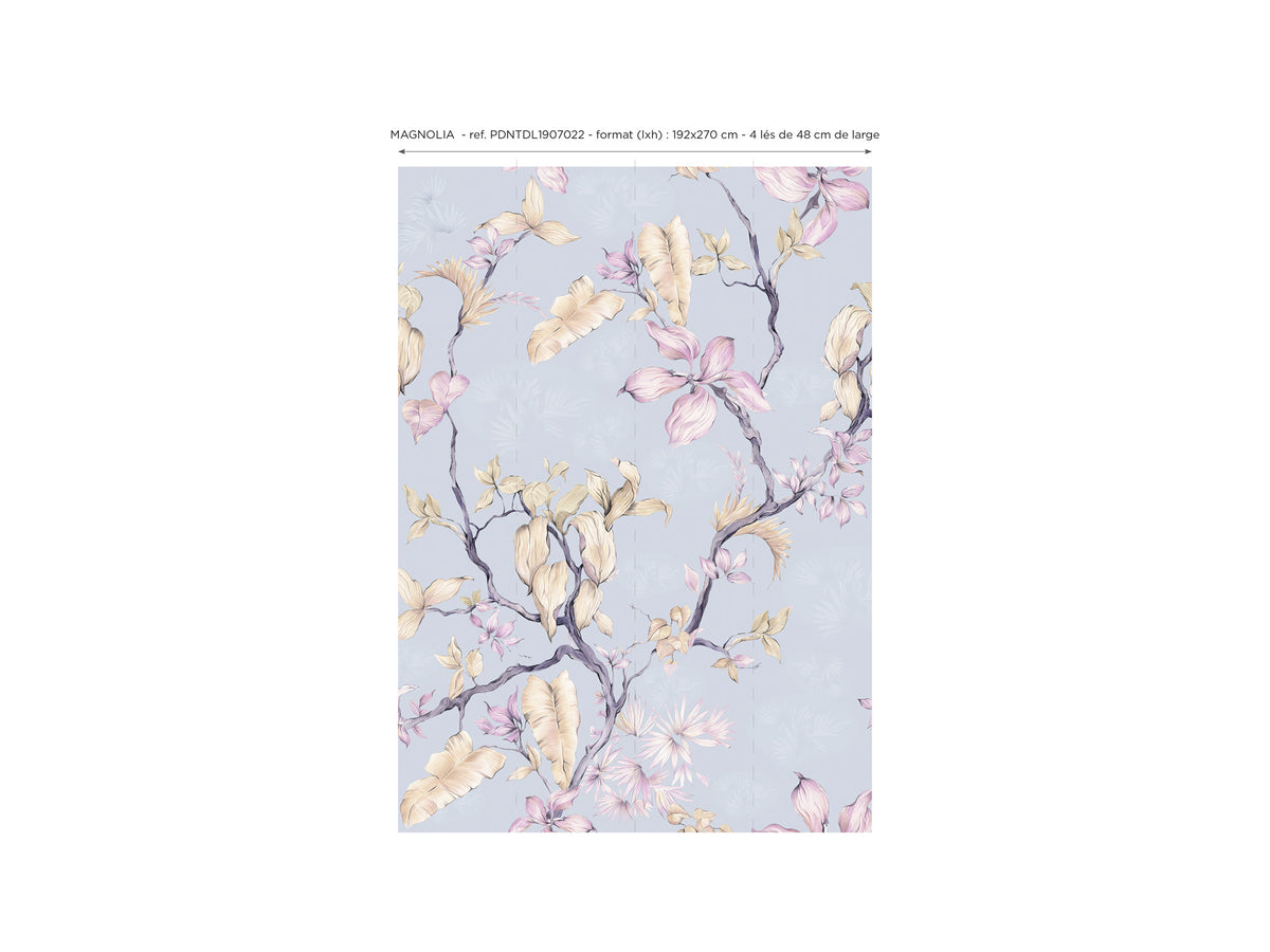 Papier peint panoramique Magnolia