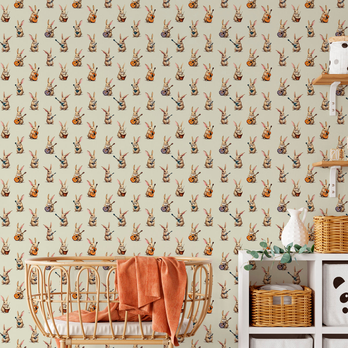 Wallpaper - Musical Rabbits