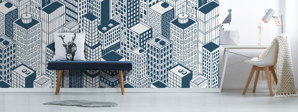 Panoramic wallpaper Buildings