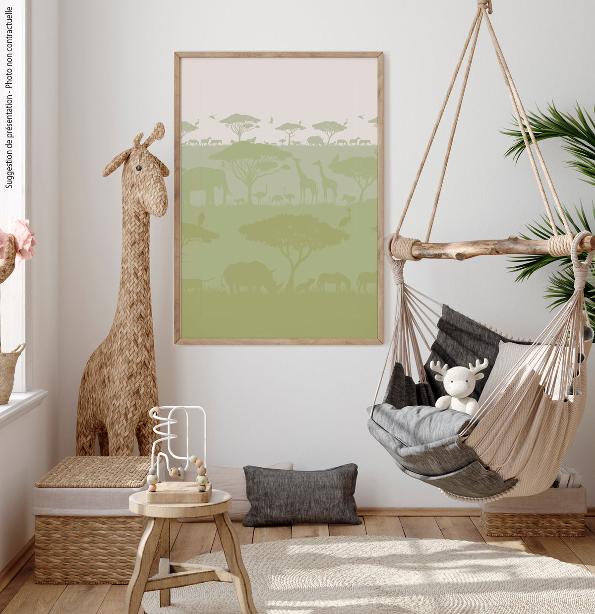 Savannah Adhesive Poster 