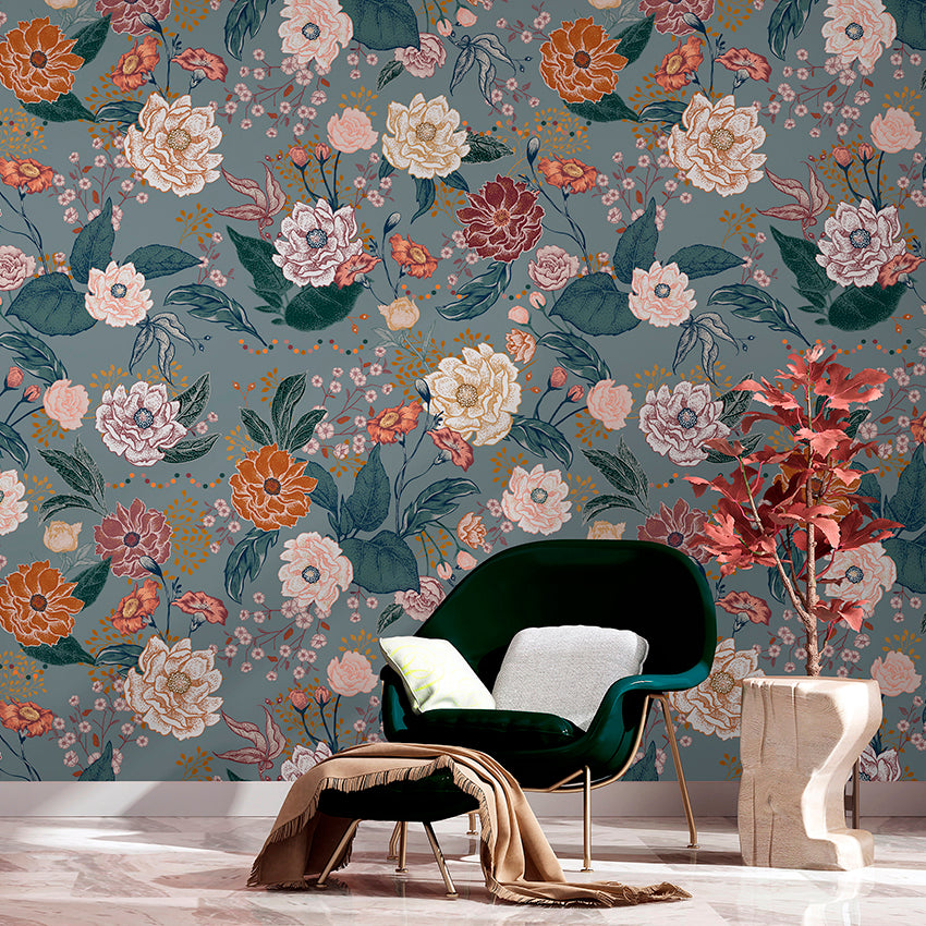Hortense panoramic wallpaper