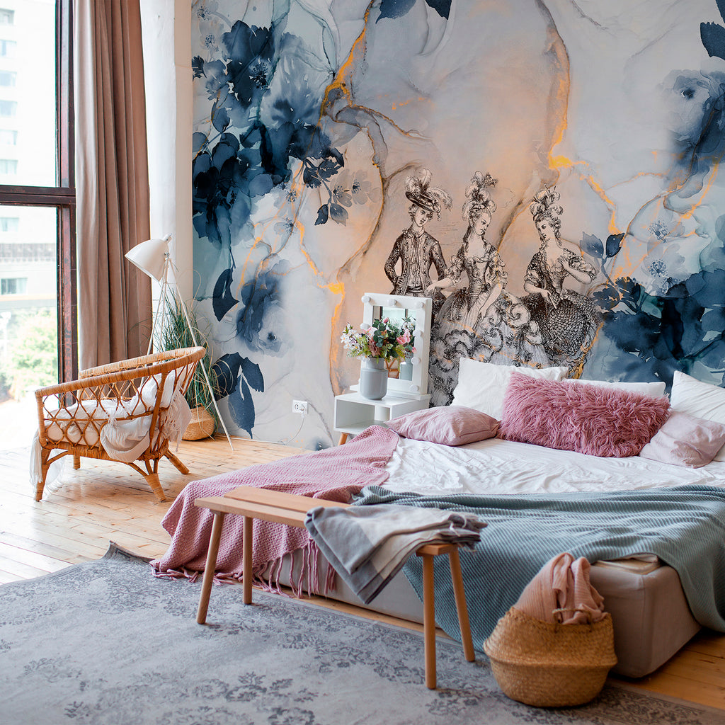 Papier peint panoramique Marie-Antoinette XL